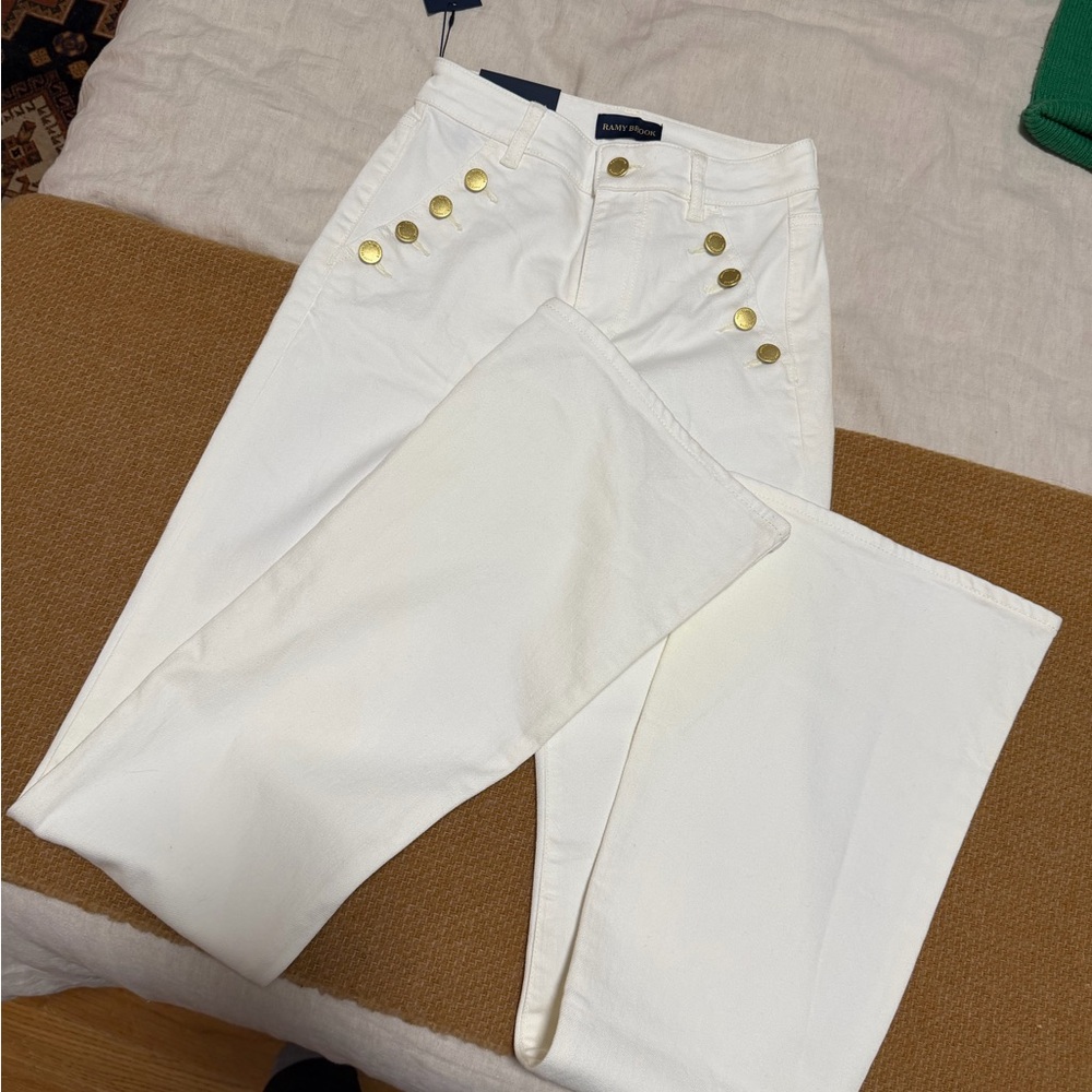 Ramy Brook Helena High-Rise Flare Jean - Picture 6 of 9